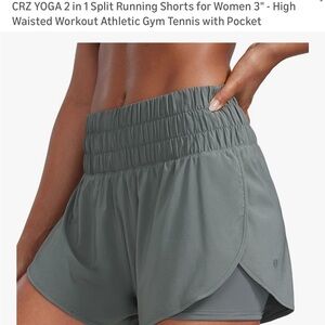 CRZ YOGA 3 inch running shorts